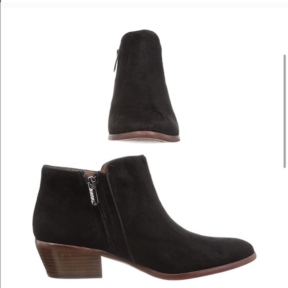 Sam Edelman Black Petty Chelsea Booties - Picture 2 of 8